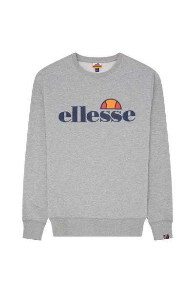 Толстовка Succiso с овальным вырезом и логотипом Ellesse, серый