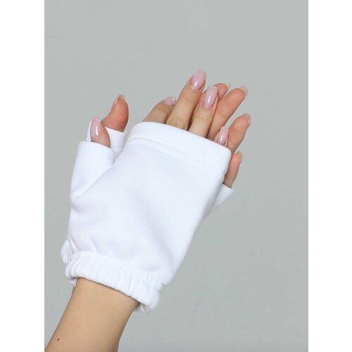 Митенки HIGH TEMP, размер ONE SIZE, белый