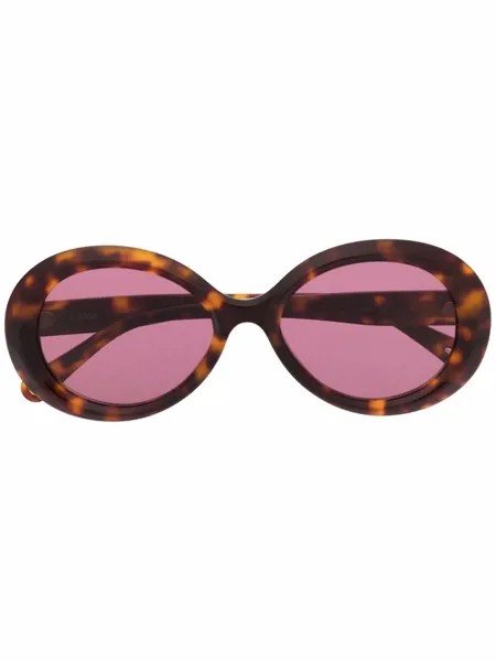 Chloé Eyewear солнцезащитные очки Osco в круглой оправе