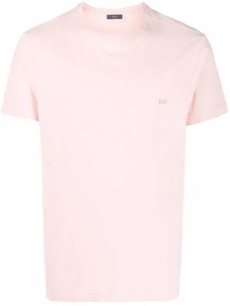 Fay embroidered-logo T-shirt