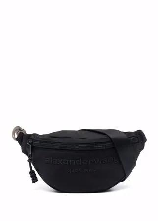 Alexander Wang поясная сумка с вышитым логотипом