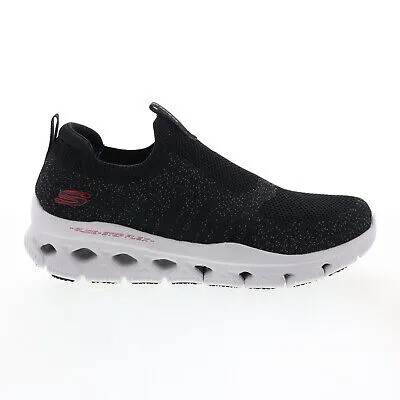 Skechers Glide-Step Flex 232325 Мужские черные парусиновые кроссовки Lifestyle