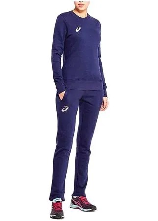 Спортивный костюм женский ASICS 156866 0891 WOMAN KNIT SUIT 1568660891 размер 44 цвет синий