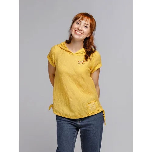 Блуза Kayros, размер 42-44, желтый