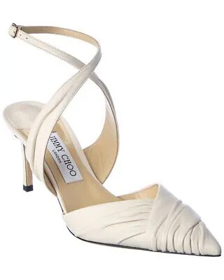 Женские кожаные туфли Jimmy Choo Basil 75