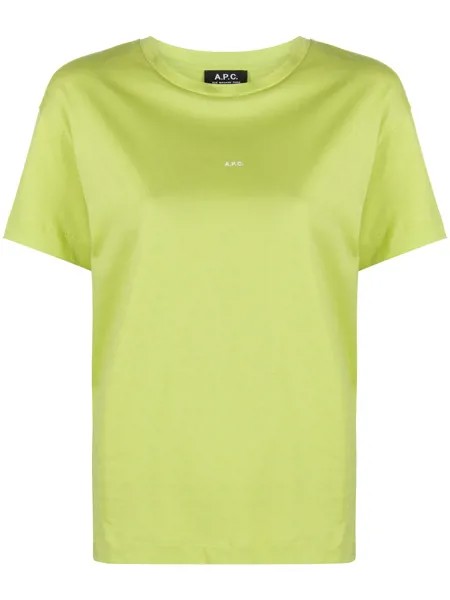 A.P.C. футболка из джерси