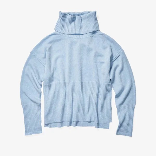 Свитер Derek Lam 10 Crosby Bond Turtleneck Sweater, цвет Pale Blue