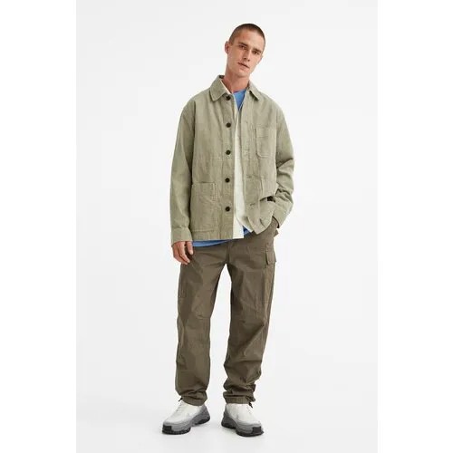 Брюки карго H&M, размер M, хаки