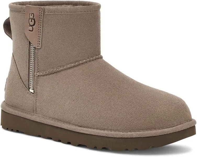 Сапоги Classic Mini Bailey Zip UGG, цвет Smoke Plume