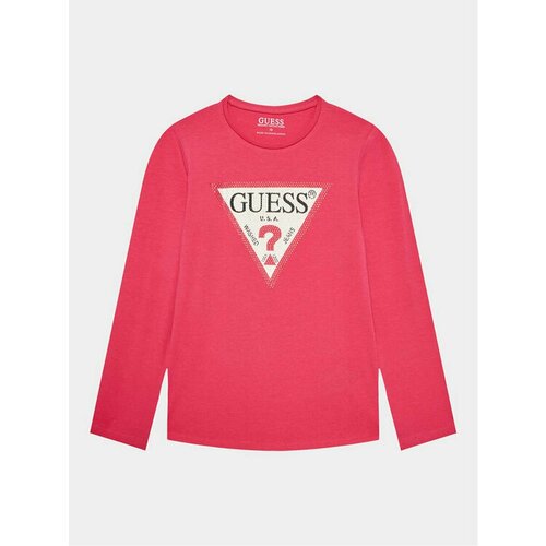 Лонгслив GUESS, размер 10Y [METY], розовый