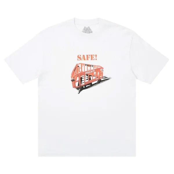 Футболка Palace Safety T-Shirt 'White', белый