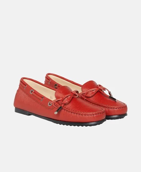 Мокасины Tod's, красный