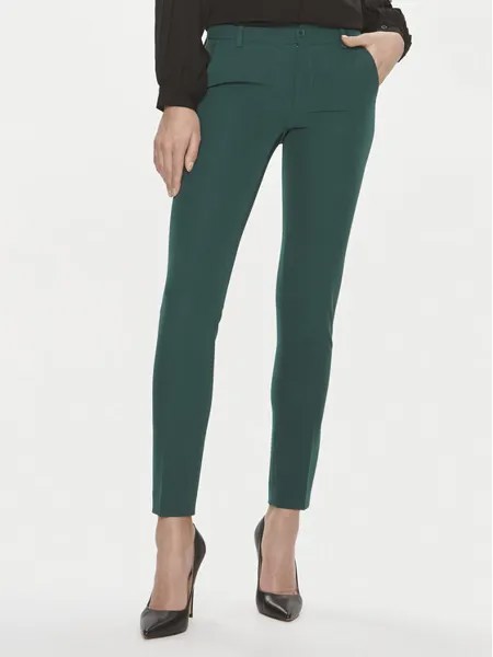 Тканевые брюки стандартного кроя Liu Jo, зеленый