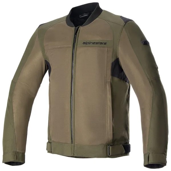 Куртка Alpinestars V2 Air Leather, зеленый