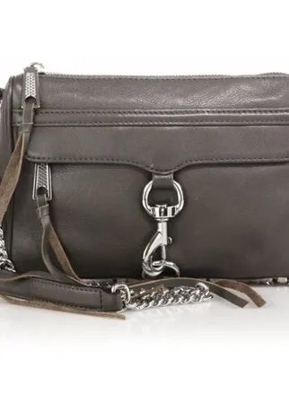 Женская сумка кросс- боди Rebecca Minkoff Charcoal Leather