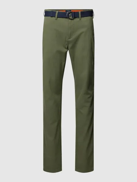 Тканевые брюки с поясом McNeal, зеленый лайм
