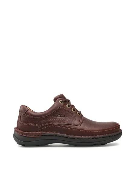 Полуботинки Nature Three Clarks, коричневый