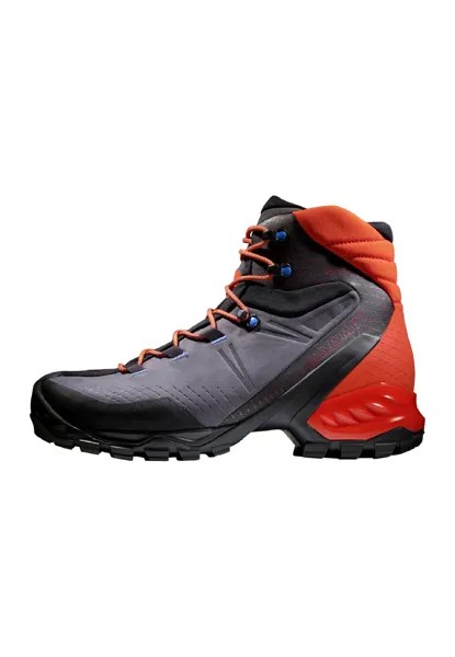 Кроссовки Trovat Tour High Gtx Mammut, цвет asphalt hot red