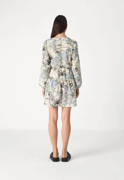 Повседневное платье VMBIRDIE SHORT DRESS Vero Moda, цвет Cannoli Cream