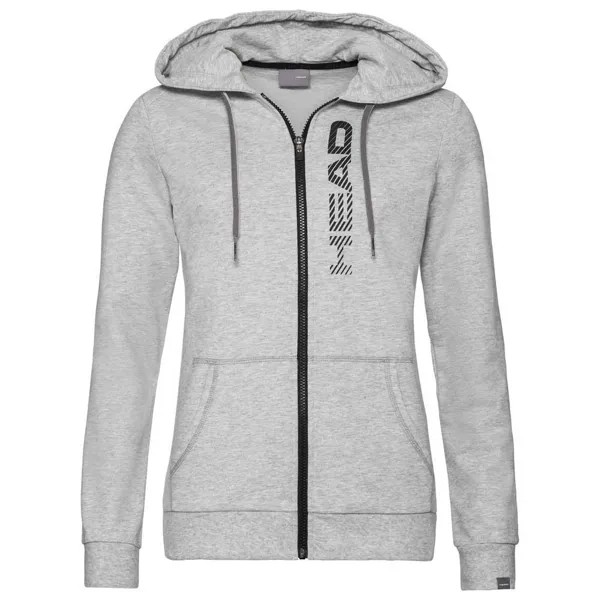 Толстовка Head Club Greta Full Zip, серый