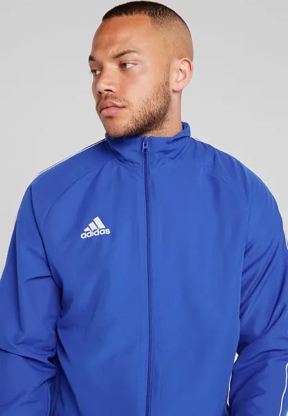 Спортивная куртка Core 18 adidas Performance, боблю/белый