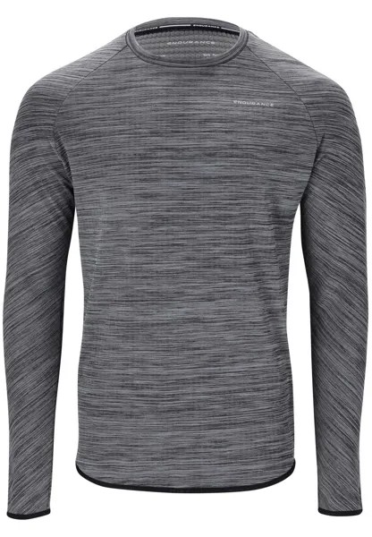 Лонгслив Endurance Laufshirt Avan, цвет 1001 Black