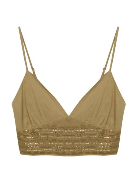 Блуза Pull&Bear, хаки