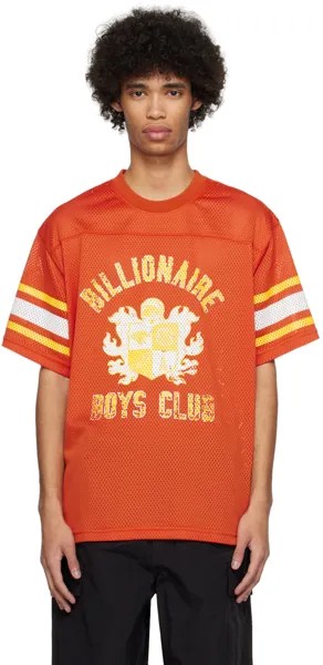 Футболка в оранжевую полоску Billionaire Boys Club