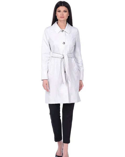 Плащ женский Maritta 21-1003-10 белый 46 EU