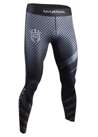 Компрессионные штаны Athletic pro. grey fitness MSP-144 S