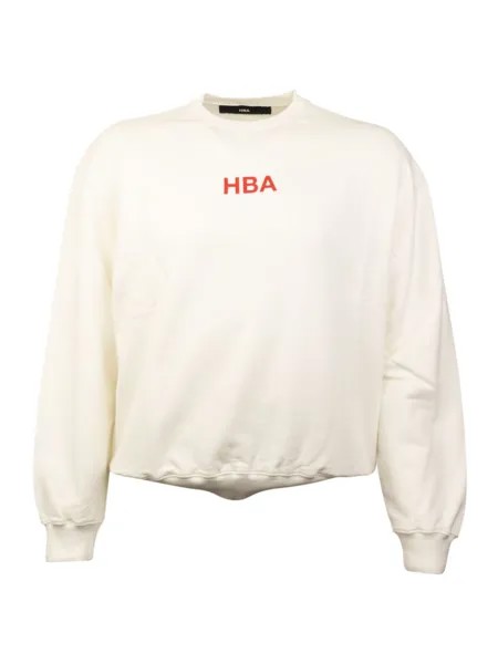 Толстовка с круглым вырезом и логотипом Hood By Air, белый