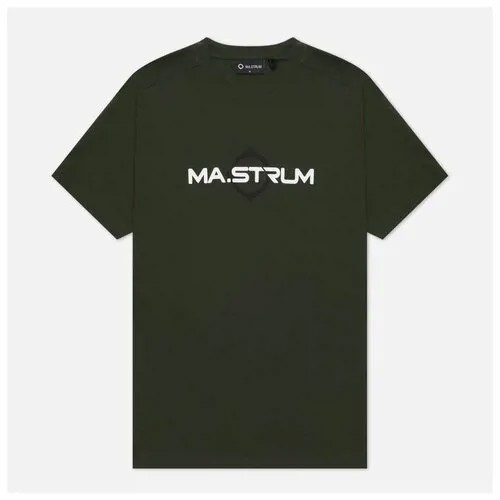 Мужская футболка MA.Strum Logo Print чёрный, Размер L