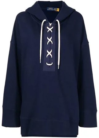 Polo Ralph Lauren худи оверсайз со шнуровкой
