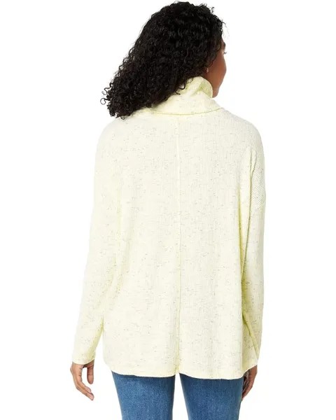 Свитер Dylan by True Grit Fuzzy Flecked Fleece Crown Neck, естественный