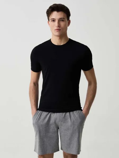 Пижамные шорты с кулиской Ovs, цвет grey marl