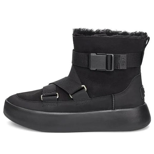 Зимние ботинки классические зимние ботинки с пряжкой-бумом Ugg, черный