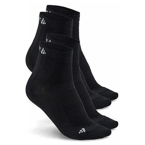 Носки Craft Cool — комплект 2 пары, 34-36, Черный