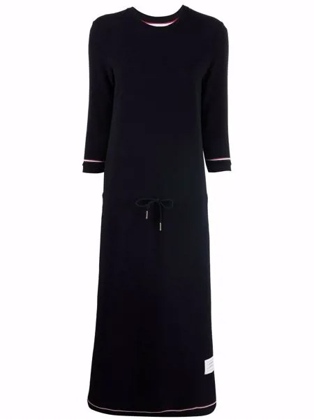 Thom Browne длинное платье-джемпер