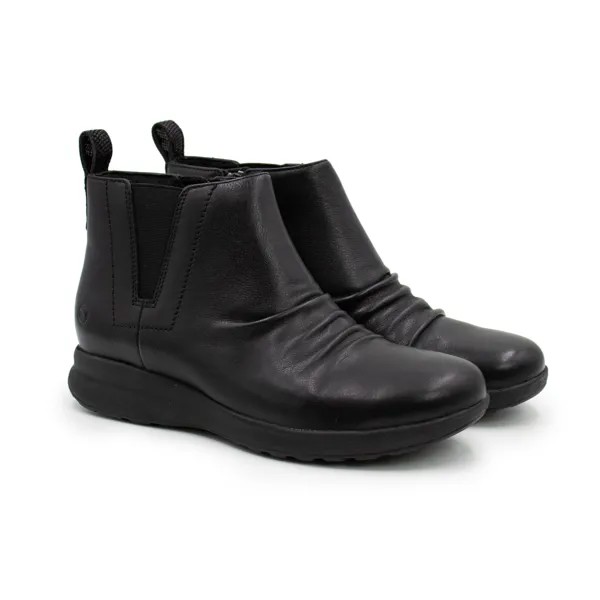 Полусапоги женские Clarks Un Adorn Mid 26136847 черные 35.5 EU