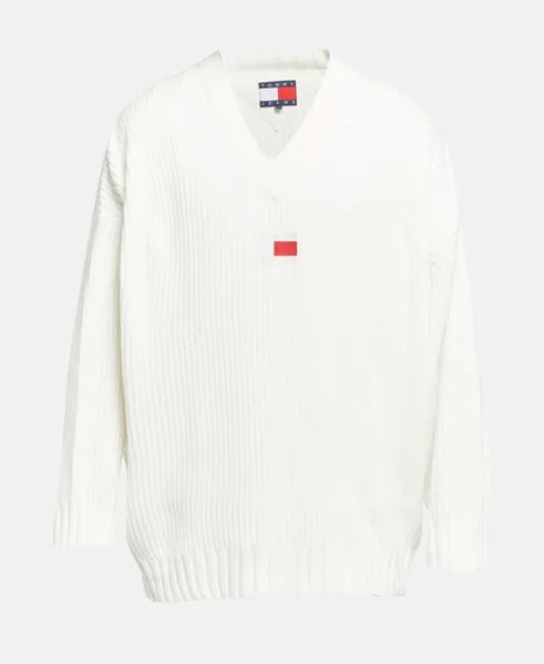 Джемпер с длинными рукавами Tommy Jeans, белый