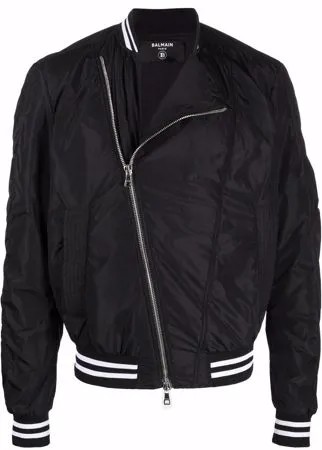 Balmain бомбер с логотипом