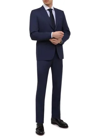 Костюм из шерсти и шелка Canali