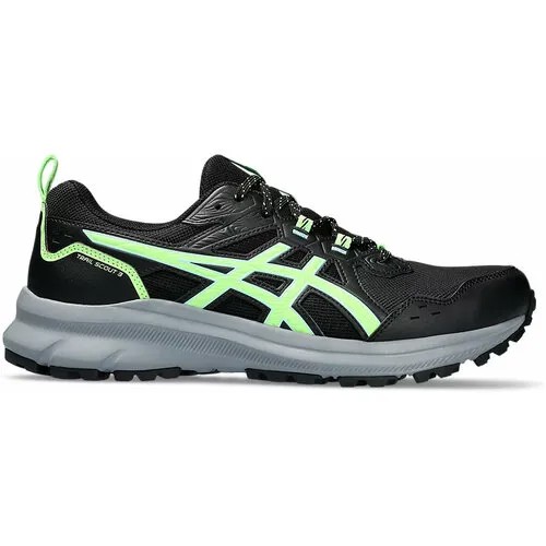 Кроссовки ASICS TRAIL SCOUT 3, полнота F (EU)/ на среднюю стопу, размер 9 US, черный/серый/зеленый