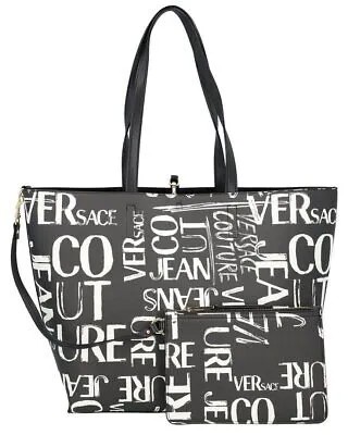 Женская сумка через плечо Versace Jeans Couture, черная о.