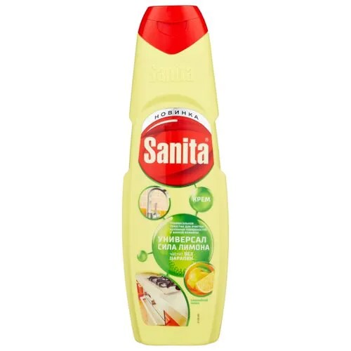Крем Универсал сила лимона Sanita 600 г