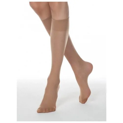 Гольфы Conte elegant, комплект, 20 den, 2 пары, размер 23-25, natural