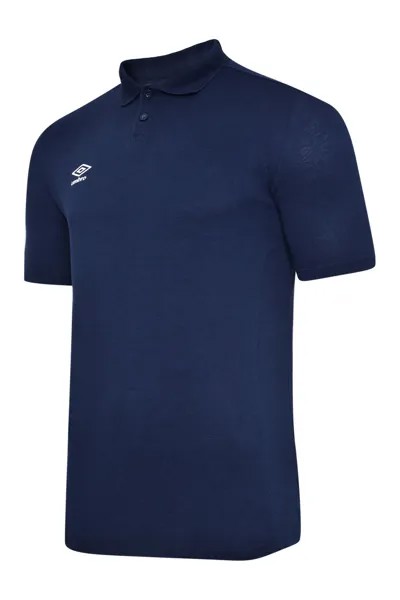 Рубашка-поло Junior Club Essential Umbro, синий