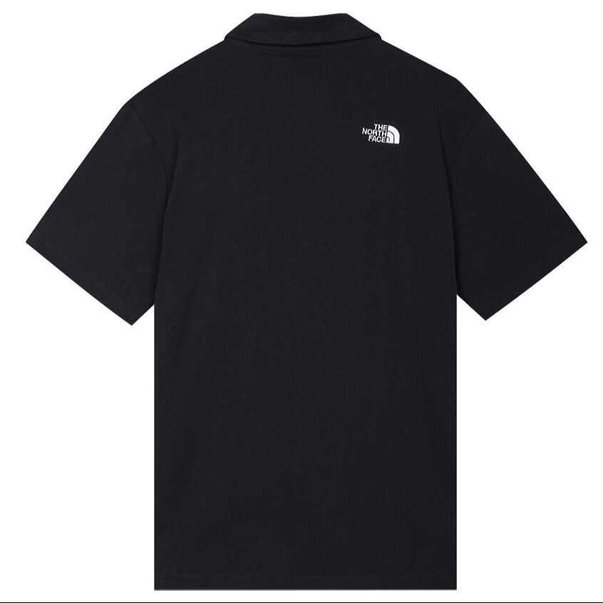 Рубашка поло мужская черная The North Face, черный