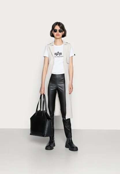 Футболка с принтом Alpha Industries, белый