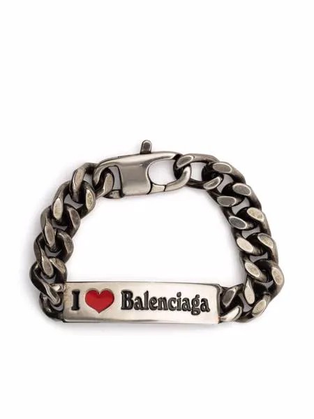 Balenciaga браслет I Love Balenciaga